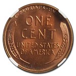 1942-S Lincoln Cent MS-67 NGC (Red)