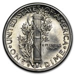 1942-S Mercury Dime BU