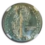 1942-S Mercury Dime MS-67 NGC (FB)