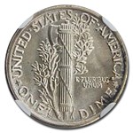 1942-S Mercury Dime MS-68 NGC (FB)
