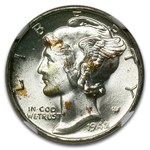 1942-S Mercury Dime MS-68 NGC