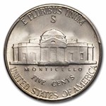 1942-S Silver Jefferson Nickel Type-II MS-65 PCGS
