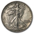 1942-S Walking Liberty Half Dollar AU