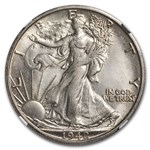 1942-S Walking Liberty Half Dollar MS-63 NGC