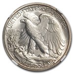 1942-S Walking Liberty Half Dollar MS-63 NGC