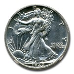 1942-S Walking Liberty Half Dollar MS-64 NGC (PL)