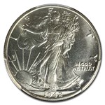 1942-S Walking Liberty Half Dollar MS-66 PCGS CAC