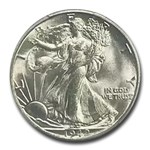 1942-S Walking Liberty Half Dollar MS-66 PCGS