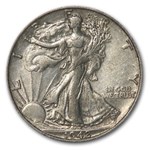 1942-S Walking Liberty Half Dollar XF