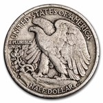 1942-S Walking Liberty Halves 20-Coin Roll Avg Circ