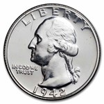 1942 U.S. Proof Set (5-Coins, In Hard Plastic Holder)