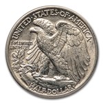 1942 Walking Liberty Half Dollar 20-Coin Roll AU