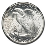 1942 Walking Liberty Half Dollar MS-67 NGC (Castle)