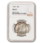 1942 Walking Liberty Half Dollar MS-67 NGC