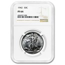 1942 Walking Liberty Half Dollar PF-64 NGC
