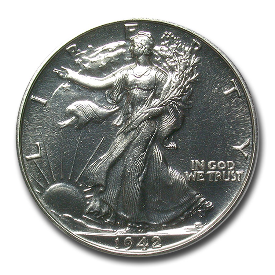 1942 Walking Liberty Half Dollar PF-65 NGC