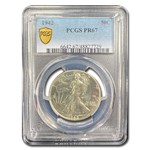 1942 Walking Liberty Half Dollar PR-67 PCGS