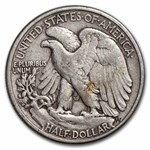1942 Walking Liberty Halves 20-Coin Roll Avg Circ