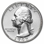 1942 Washington Quarter PR-64 PCGS