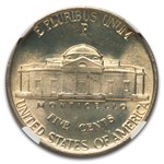 1943/2-P Silver Jefferson Nickel MS-67 NGC