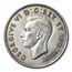 1943 Canada Silver 50 Cents George VI AU