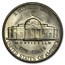 1943-D 35% Silver Wartime Jefferson Nickel Roll BU