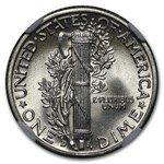 1943-D Mercury Dime MS-65 NGC (FB)
