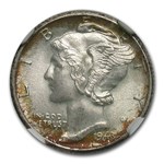 1943-D Mercury Dime MS-66 NGC (FB)