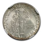 1943-D Mercury Dime MS-66 NGC (FB)