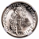 1943-D Mercury Dime MS-67 NGC (FB)