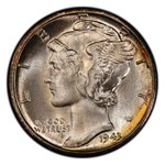 1943-D Mercury Dime MS-68 PCGS CAC