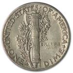1943-D Mercury Dime XF