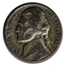 1943-D Silver Wartime Jefferson Nickel Avg Circ