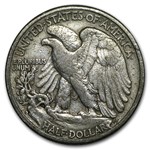 1943-D Walking Liberty Half Dollar Fine/VF