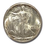 1943-D Walking Liberty Half Dollar MS-64 NGC