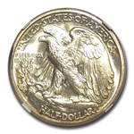 1943-D Walking Liberty Half Dollar MS-64 NGC