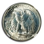 1943-D Walking Liberty Half Dollar MS-66 NGC