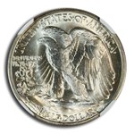 1943-D Walking Liberty Half Dollar MS-67 NGC CAC