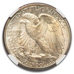 1943-D Walking Liberty Half Dollar MS-67+ NGC