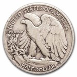 1943-D Walking Liberty Halves 20-Coin Roll Avg Circ