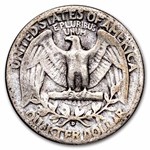 1943-D Washington Quarter 40-Coin Roll Avg Circ