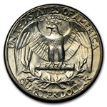 1943-D Washington Quarter BU