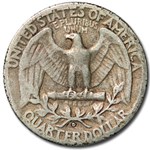 1943-D Washington Quarter Good/VF