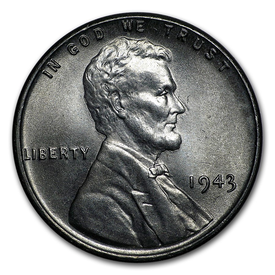 1943 Lincoln Cent BU