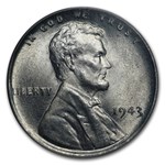 1943 Lincoln Cent MS-66 PCGS