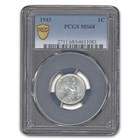 1943 Lincoln Cent MS-68 PCGS