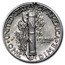 1943 Mercury Dime AU