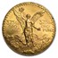 1943 Mexico Gold 50 Pesos AU