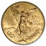 1943 Mexico Gold 50 Pesos BU