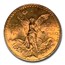 1943 Mexico Gold 50 Pesos MS-65+ PCGS